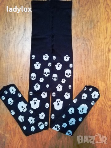 Нов Чорапогащник с черепи и духове. Код 1977, снимка 2 - Бельо - 40882818