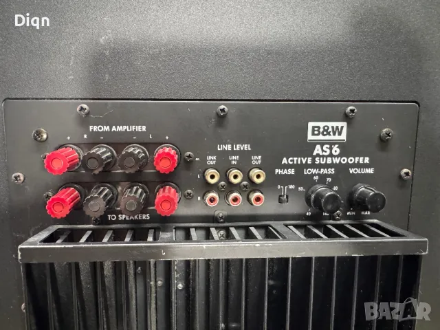 B&W 12” Активен Subwoofer , снимка 4 - Тонколони - 48326134