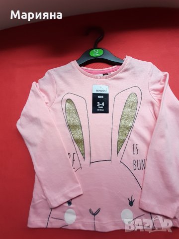 нова блуза за момиче 3-4 год.