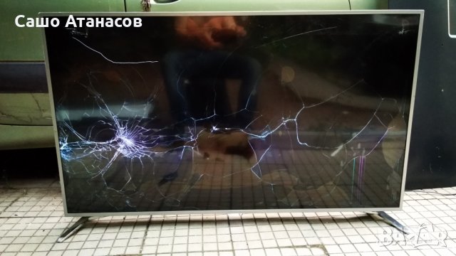 PHILIPS 55PUS6501/12 с счупена матрица ,715G7772-M0D-B01-005K ,715G7312-P01-000-002S ,6870C-0577AH/F