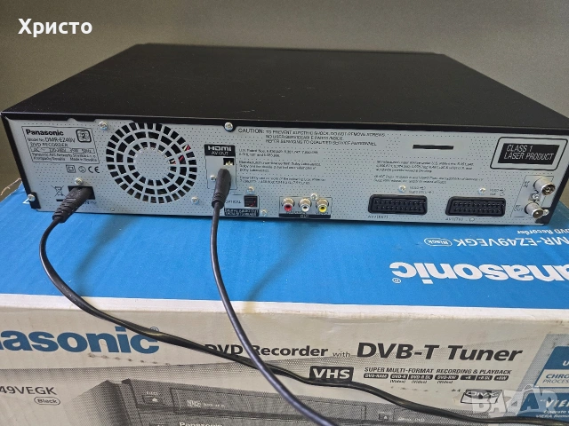 📼🎶 Panasonic Dmr-ez49v 🎶📼 hifi VHS dvd Recorder Hdmi, снимка 8 - Плейъри, домашно кино, прожектори - 54349179
