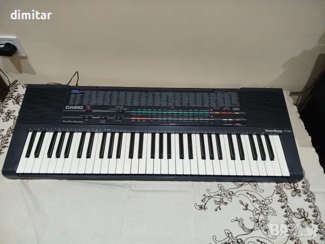 Синтезатор CASIO TONE BANK CT - 650 , снимка 2 - Синтезатори - 56512407