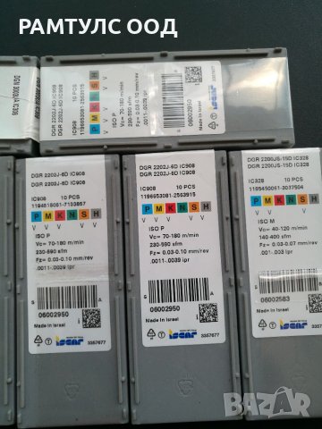 Прорезен нож със сменяеми твърдосплавни пластини BKTR, снимка 7 - Други инструменти - 19340937