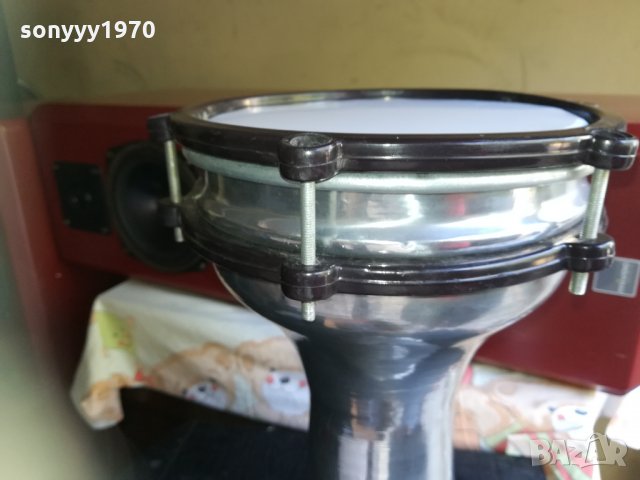 тарамбука-инокс нова 30х20см-внос сирия 0509211955, снимка 5 - Ударни инструменти - 34034578