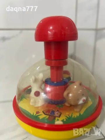 Винтидж въртележка играчка Весел подарък зайче, мече и животно дизайн 1991 Redbox играчка , снимка 12 - Колекции - 50226409