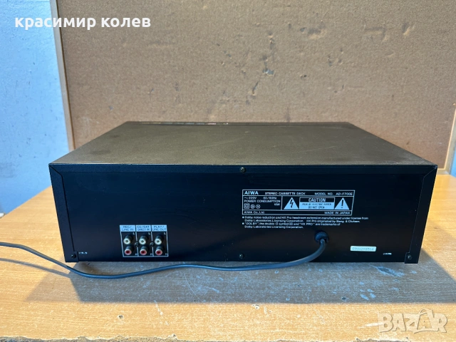 касетен дек "AIWA AD-F700", снимка 7 - Декове - 54113726