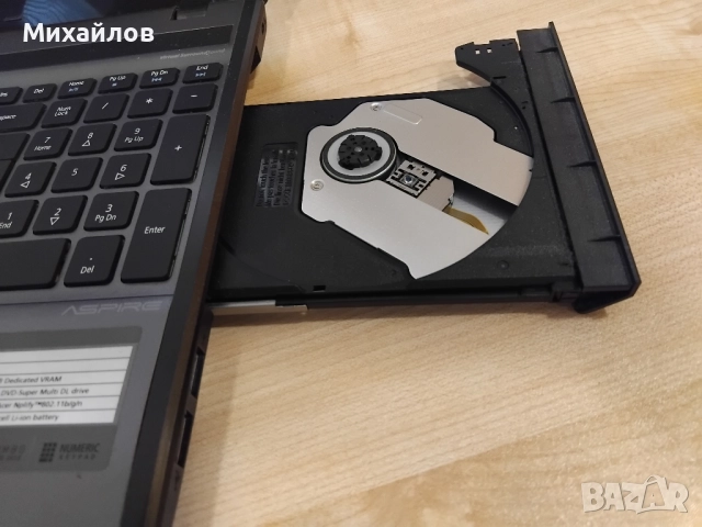 ACER ASPIRE 5755G, intel Core i7,8GB DDR 3, 1000 GB HDD, снимка 5 - Лаптопи за работа - 52790408