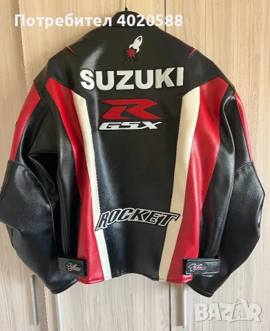 Кожено мото яке Joe Rocket Suzuki Yoshimura GSX-R, снимка 2 - Аксесоари и консумативи - 55886126
