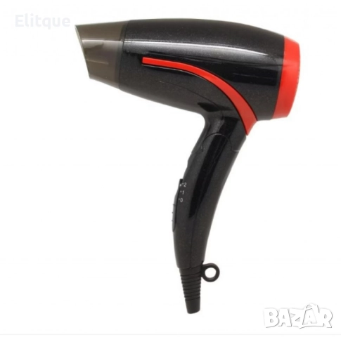 Сешоар Rosberg, 1400W, Сгъваема дръжка