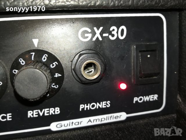 XY-X-AMP GX-30 GUITAR AMPLIFIER-ВНОС GERMANY 2912211205, снимка 5 - Ресийвъри, усилватели, смесителни пултове - 35266690