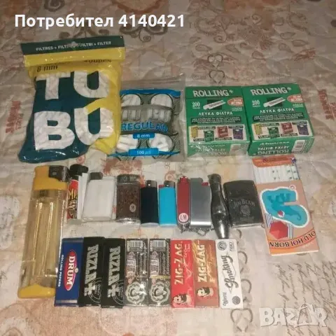 Запалки и всичко свързано с цигарите