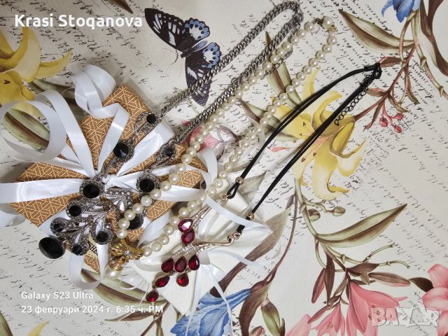 Дамски БИЖУТА / Неръждаема Стомана , снимка 13 - Колиета, медальони, синджири - 44436767