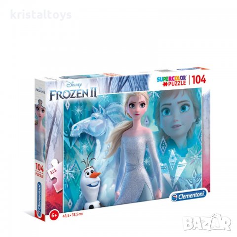 Пъзел 104 части Фрозен 2 Frozen 2 Клементони Clementoni 27127, снимка 1