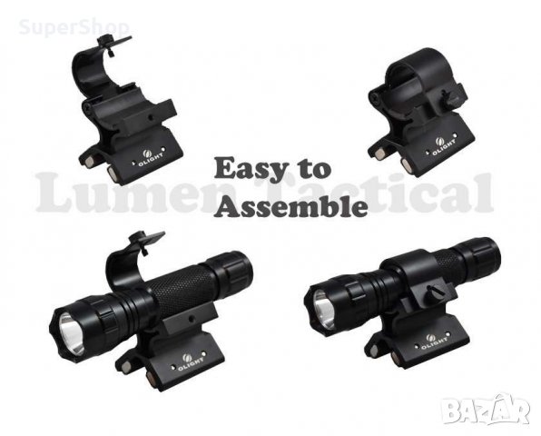 Магнитна стойка за пушка OLIGHT X-WM02 за фенер, снимка 3 - Оборудване и аксесоари за оръжия - 30438830