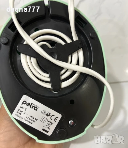 Уред за подгряване на бебешки храни Petra Германия , снимка 11 - Прибори, съдове, шишета и биберони - 51146763