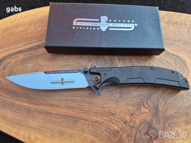 Сгъваем нож EXTREMA RATIO C247, flipper,D2,три цвята, снимка 6 - Ножове - 51053635