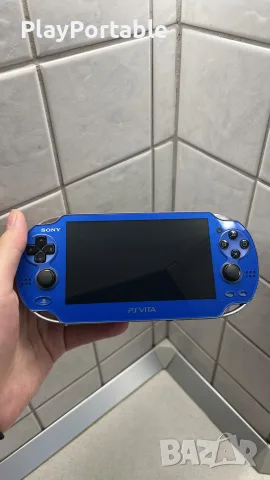 Modded PS Vita PCH-1000 Sapphire Blue 128GB 150+ games, снимка 3 - PlayStation конзоли - 56022404