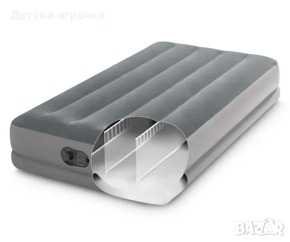 Надуваем матрак с USB помпа INTEX Twin Prestige,99x191x30см, снимка 6 - Надуваеми легла - 49927364