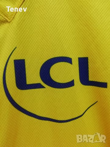 LE COQ SPORTIF TOUR DE FRANCE 100 оригинално жълто колоездачно трико XL, снимка 6 - Спортни дрехи, екипи - 39914218