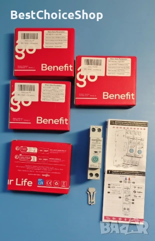 TONGOU WiFi Умен Превключвател 16A DIN релса Дистанционно управление за Умен Дом, снимка 2 - Друга електроника - 53892614