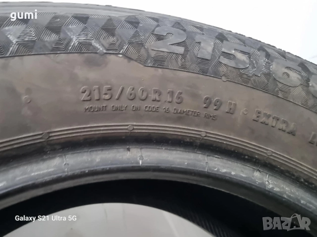 2бр зимни гуми 215/60/16 GISLAVED L04013 , снимка 4 - Гуми и джанти - 51887774