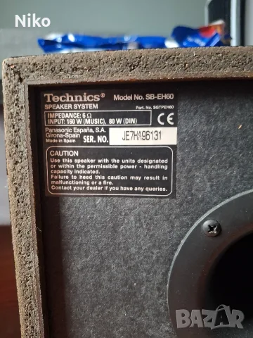 Продавам токлони technics, снимка 3 - Аудиосистеми - 55786588