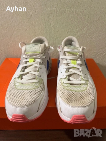 Nike Air Max 90 Excee White Pink Indigo 2021, снимка 3 - Маратонки - 50323701