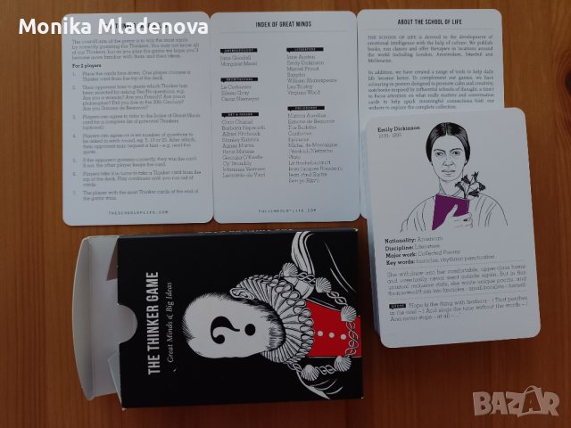 Карти The School of Life - The Thinker Game, снимка 3 - Карти за игра - 44305513