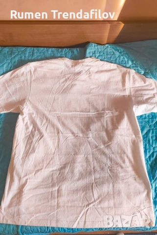 Бяла тениска на Supreme, снимка 2 - Тениски - 54110179