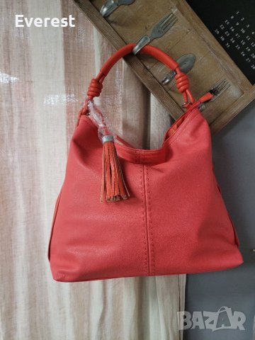 Голяма чанта,цвят ФУКСИЯ,тип торба, снимка 1 - Чанти - 40519288