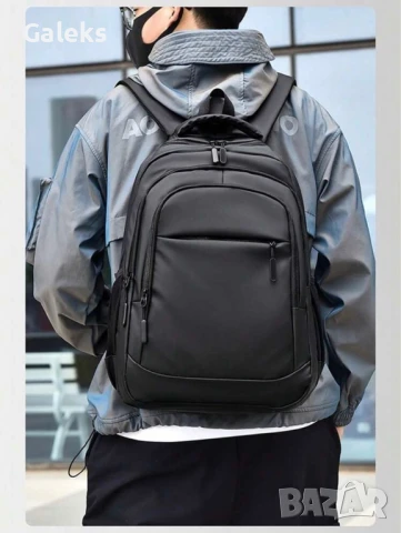 Модерна и Ергономична непромокаема мъжка раница с широкоспектърно предназначение!, снимка 5 - Раници - 51193903