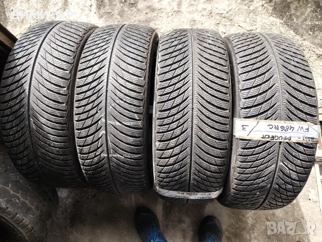 4бр.зимни гуми MICHELIN 225 55 18 DOT19 цена за брой