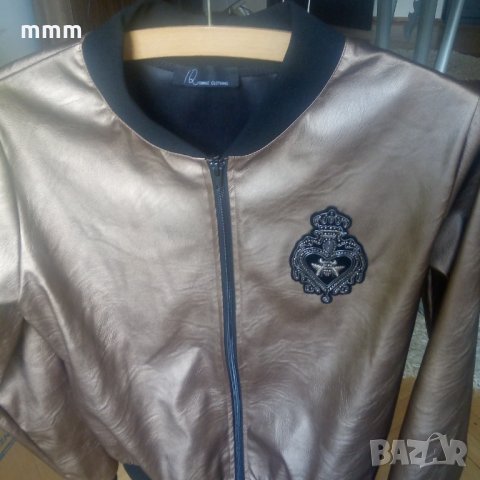 Златисто ,леко яке размер М-L., снимка 3 - Якета - 30482625