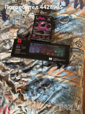 Геймърска клавиатура и мишка , снимка 4 - Аксесоари - 53141177