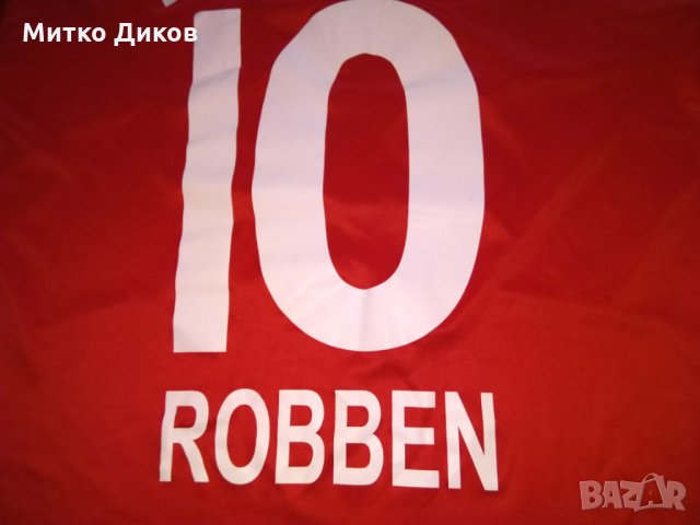 Байерн Мюнхен тениска №10 Робен размер М, снимка 8 - Футбол - 31956156