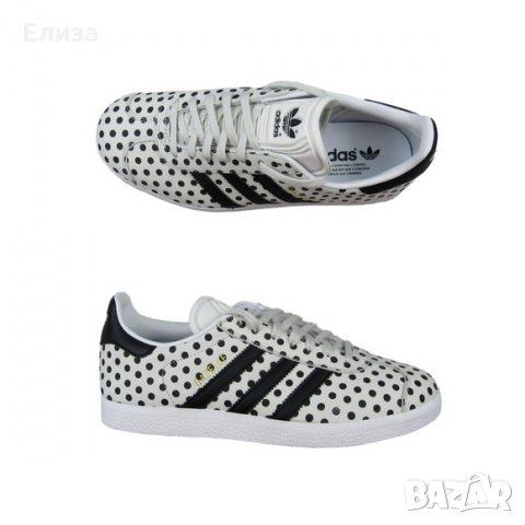 оригинални маратонки лимитирана серия Adidas X The Farm Gazelle Polka Dot, снимка 3 - Маратонки - 30756476