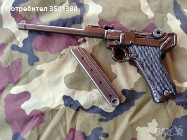 Пистолет LUGER P08 , снимка 8 - Антикварни и старинни предмети - 56112585