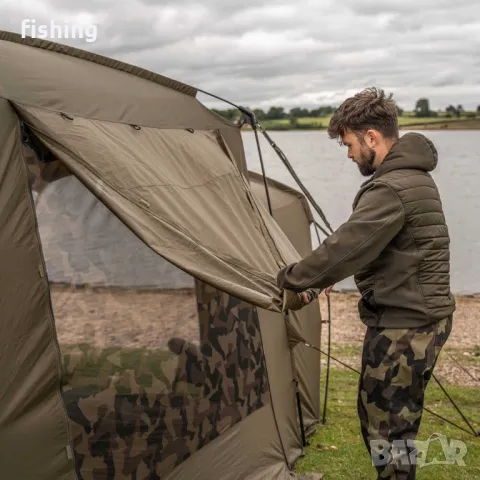 Промо Avid Carp Screen House XT риболовна шатра, снимка 3 - Екипировка - 48271360