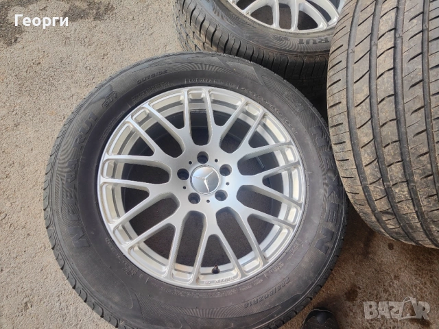 4бр.алуминиева джанта 18цола за Mercedes 5x112, снимка 4 - Гуми и джанти - 54106394