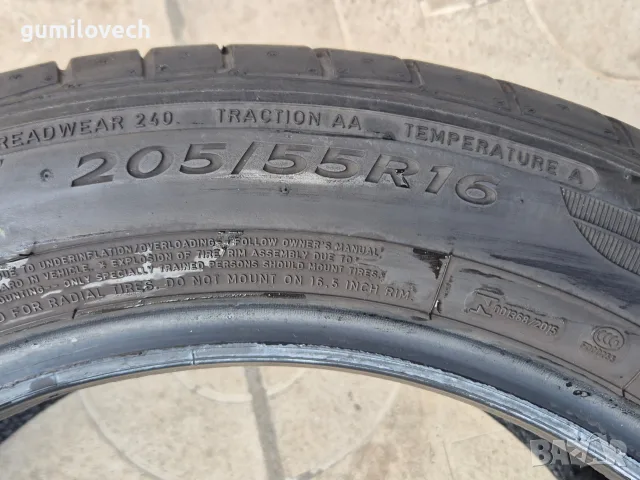 4бр.летни гуми 205/55/16 91V DUNLOP Sport , снимка 8 - Гуми и джанти - 56256707
