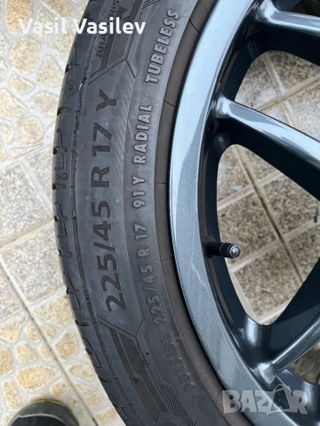 Джанти BBS VZ024 17 с гуми, снимка 4 - Гуми и джанти - 52668420