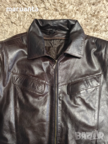 Dicano leather, мъжко кожено яке, р-р 2ХЛ, снимка 6 - Якета - 51952954