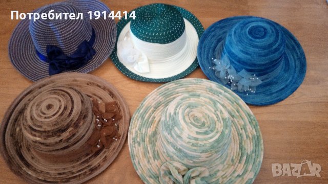 Елегантни дамски шапки, снимка 2 - Шапки - 39390100