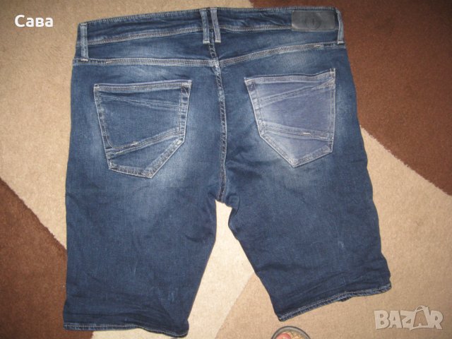 Къси дънки BUFFALO, LE TEMPS D. C.   мъжки,ХЛ, снимка 4 - Дънки - 37359548