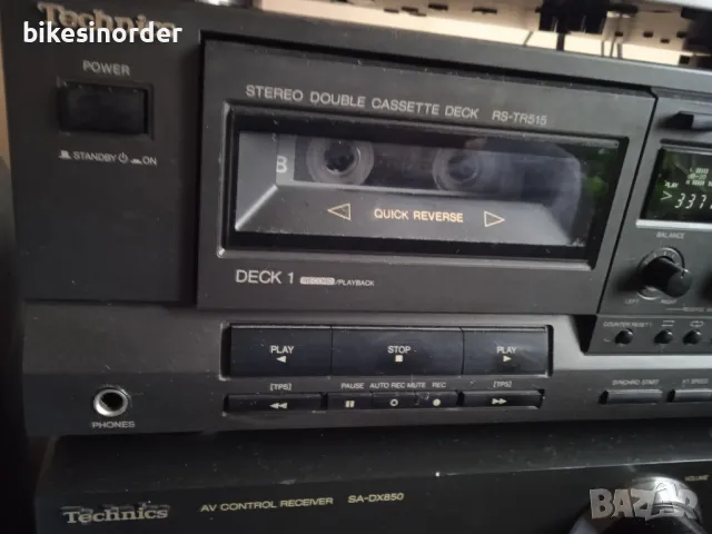 Technics RS-TR515 двукасетен реверсен дек, снимка 2 - Декове - 49316019