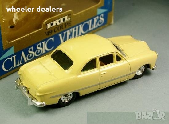 Метална количка ERTL FORD '49 COUPE в мащаб 1/43, снимка 8 - Колекции - 39453834