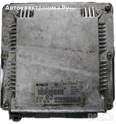 компютър CITROEN C5 PEUGEOT 406 2.0 HDI BOSCH, 0 281 001 977, 0281001977, 96 351 565 80