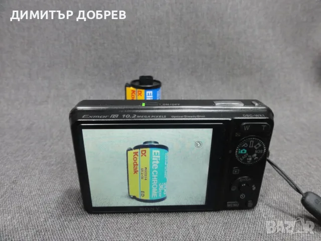 ЦИФРОВ ФОТОАПАРАТ SONY G CYBER-SHOT DSC-WX1 10.2MP CAMERA Y2K DIGICAM, снимка 11 - Фотоапарати - 55941160