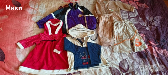 Лот бебешки дрехи за момиче 72-80см