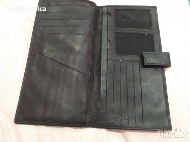 Голям калъф за документи и карти естествена кожа!, снимка 2 - Портфейли, портмонета - 39617951